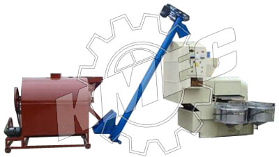 Línea automática de prensado de aceite pequeña