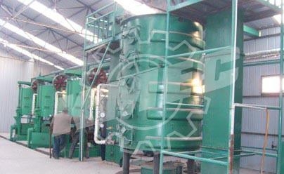 Planta de procesamiento de aceite de canola