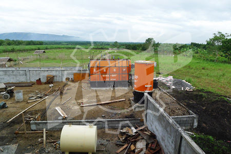 Calderas para la planta de extracción y refinación de aceite de coco