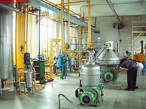 Planta de aceite de maíz