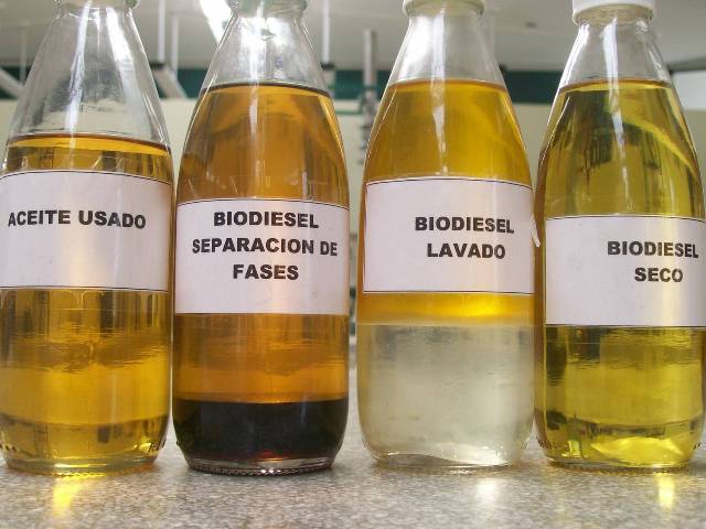 Proceso de refinamiento en una planta de biodiésel